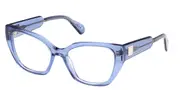 Max & Co. MO5129 090 Women’s Glasses Blue Size 53 - Private Health Rebate - Blue Light Block Available
