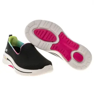 SKECHERS 女鞋 健走系列 GOWALK ARCH FIT 寬楦款 - 124867WBKHP