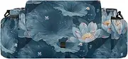miaozhen Chinese Traditional Painting flower Cyan stroller organizer cup holder diaper caddy organizer accesories accesorios para carros de accesorios para carro