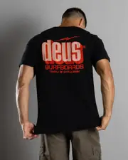 [Deus Ex Machina] Deus Ex Machina Men's Bolter T-Shirt in Black Size Small S Black