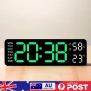 USB Charging Dual Alarm Clock Temperature/Date Multifunctional for Home Office
