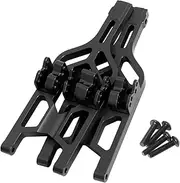 2X Front Rear Suspension Arms Replacement for 1:8 RC Car Upgrade Accessories with Screws, Black