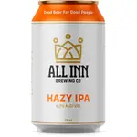 All Inn Brewing Hazy IPA Can 375mL