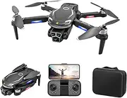 4K FPV Camera Drone with 8K Photo, Foldable Quadcopter for Adults/Beginners, Gesture Control & Carry Case, One Key Start/Land/Emergency Stop, Optical Flow Obstacle Avoidance & Positioning, 360° Flip