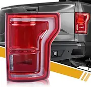 Tail Light Assembly Compatible with Ford F-150 2015 2016 2017, w/Blind Spot(Module NOT Included), w/LED, Factory OE-Style Replacement for HL3Z-13404-D, Right Passenger Side
