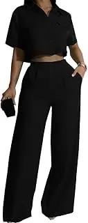 [Shiyinvie] Women's Casual Tops Pants Two Piece Matching Sets Outfits