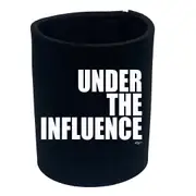 Under The Influence White - Funny Novelty Stubby Holder