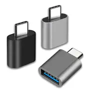 USB C to USB Adapter, Type C Thunderbolt 4 OTG Converter, USB C Male to USB