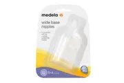 Medela Wide Base Teat Slow Flow 3 Pack