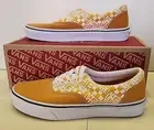 VANS Era Off The Wall Gold & White Men Sneakers Size 9.5 - Women's Size 11 NIB