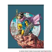 [Tapestry Wall scroll] Dragon Quest III SNES 43.3 x 35.4in New from Japan