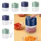 Portable Food Processor Electric Garlic Chopper for Garlic Nuts Ginger