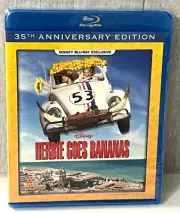 Herbie Goes Bananas 35th Anniversary Disney Blu-ray Exclusive New