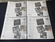 Lot Of 4 Creative Memories 12 x 12 Black Scrapbook Pages RCM-12BL 60 Sheets New