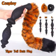 anal cosplay tail dildo lube but dong butt plug sex fist lubricant dilator 26