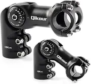 Bike Stem Adjustable Bicycle Stem 95mm Handlebar Riser Extender for Road Bike, Mountain Bike, MTB, BMX, Cycling