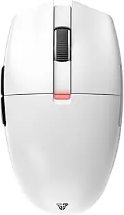 Fantech ARIA XD7 Wireless Gaming Mouse - Pixart 3395 Gaming Sensor 26000 DPI, KAILH GM8.0 Switches, Super Lightweight 59 Grams and Ambidextrous Egg Shape, 3-Mode Connectivity, White
