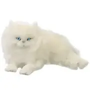 Bocchetta Plush Toys Snowflake White Persian Cat Laying Down