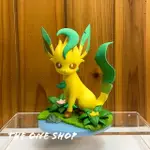 POKEMON 寶可夢 玩樂主義 LEAFEON 葉伊布 公仔 玩具 主體可拆除底座單獨擺放 正版臺灣公司現貨