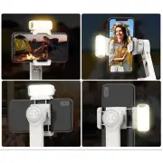 LED Video Light Gimbal Stabilizer Handheld Tripod Stand for Mobile Phone