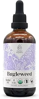 Bugleweed Alcohol-Free Natural Tincture Extract, Immune System Booster, Liquid Drops Made from 100% Bugleweed (Lycopus virginicus) Dried Herb (4 fl oz)