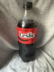 Share a Coke with Leslie 2025 Personalized Gift Coca Cola Bottle 20oz Zero