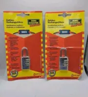 Burg-Wachter Combination Combi-Lock Padlocks VHTF Vintage *Best Deal Online*