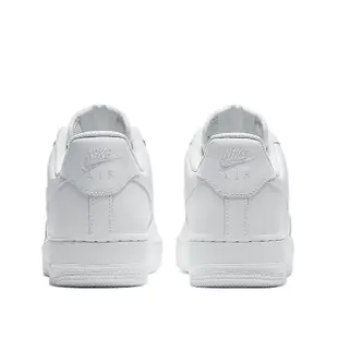 【NIKE 耐吉】NIKE W Air Force 1 07 女款 經典 鐵牌 休閒鞋 白 DD8959-100