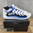Nike KD 17 Penny Size 9.5 Mens White Black Game Royal Basketball Shoes