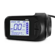 24V/36V/48V S886 Ebike LCD Display Panel Thumb Throttle for Electric Bicycl Q7T3