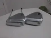 TaylorMade Milled Grind 3 Chrome Wedge Set - 56.12* - 60.12* - Stiff Steel - NEW