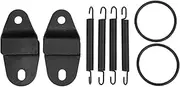 Banshee, Blaster Exhaust,Atv Exhaust Muffler Springs Stays Mounts Hangers Replacement Kit Wearproof Iron Material Convenient Installation Banshee Yfz350 1987‑2006