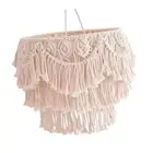 Macrame Lamp Shade Cover Pendant Light Shade Creative Bohemian Lampshade for
