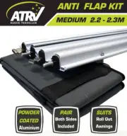 Aussie Traveller Medium Anti Flap Kit & Storage Bag- Roll Out Caravan Awning