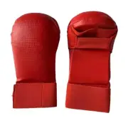 Karate Gloves Training Mitts Lightweight Punching Gloves Leather Mma