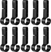 Hard Hat Light Clips - Multipurpose Hard Hat Headlamp Clips | 10X Portable Light, Lightweight Headlamp Clamps for Mining, Construction
