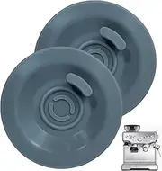 [Tongke] 2 Pack 54mm Backflush Cleaning Disc Blind Insert Parts Compatible with Selected for Breville Espresso BES500 BES810 BES840 BES860 BES870 BES880/11.2, Rubber Disks