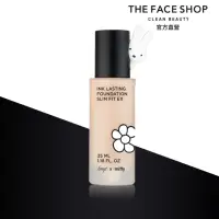 在飛比找momo購物網優惠-【THE FACE SHOP 菲詩小舖】貼妝持久粉底液-米菲