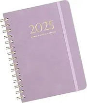 2025 Planner Journal | Business Notebook,Monthly and Weekly Planner 2025, Multifunctional Planner for Students and Business