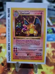 Charizard Pokemon Credit Card Sticker Base Set Pokémon Card Decal Pokemon 151