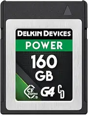 Delkin Devices 160GB Power CFexpress Type B G4 Memory Cards, DCFXBP160G4