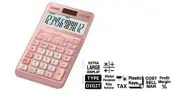 CASIO JF-120FM PINK color 12-Digit Tax Cost Sell Margin Calculator Dual Power
