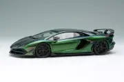 EIDOLON 1/43 Lamborghini Aventador SVJ 2018 Verde Agave Lucide EM438O