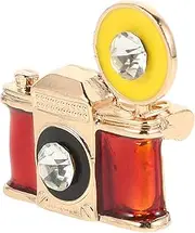 [OATIPHO] Vintage Camera Brooch Aesthetic Pins Backpacks Pin Cute Enamel Pin Camera Photography Brooch Shawl Clips Breast Pin Backpacks Aesthetic Pin Fashion Enamel Pin Scarf Pin Alloy