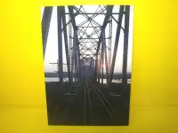 在飛比找Yahoo!奇摩拍賣優惠-▀ 博流挖寶館 ▀  高屏舊鐵橋 舊照片 高雄屏東區間火車鐵