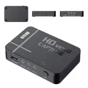 1080P HD Game Video Screen Recorder Mic Line In Out To USB 2.0Video Capture Card