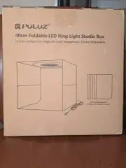 NEW Puluz 40CM Professional Backdrop Studio 16'' Light Box Photography 12 Colors