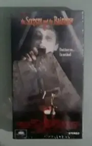 bill pullman THE SERPENT AND THE RAINBOW VHS VIDEOTAPE NEW corner / edge dings
