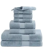 Christian Siriano NY Plush Turkish Cotton 8pc Towel Set