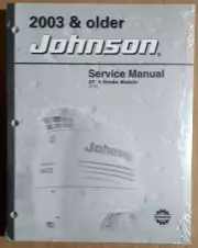 2003 & Older ST 4-Stroke Models 40/50 HP Johnson Service Manual P/N 5005469 NEW
